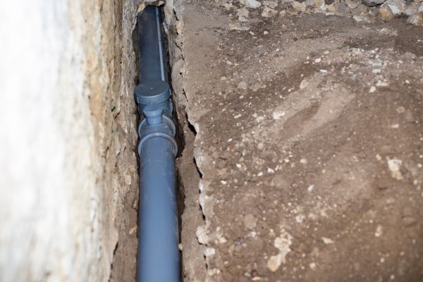 Drain Line Installation in Owings Mills