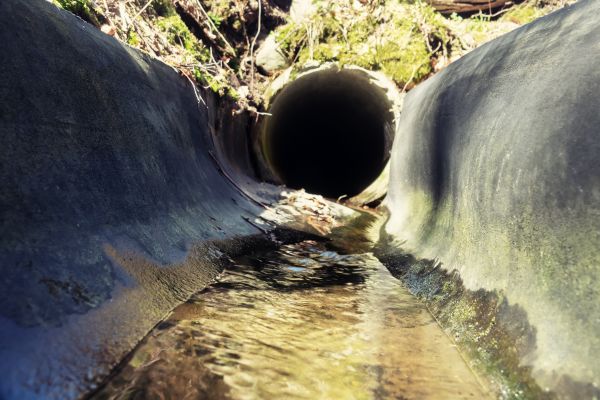 Drainage Swale Installation in Owings Mills